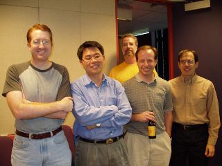 Patrick Frantz, Hyeokho Choi, Bruce Brinson, Kevin Kelly, Joe Cavallaro