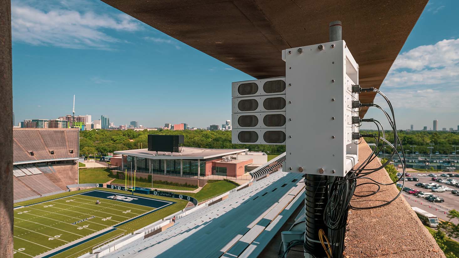 Base Station in Stadium 