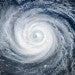 Hurricane stock image