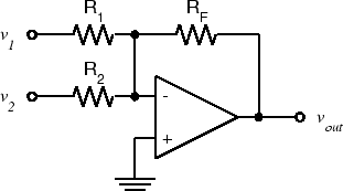 \includegraphics[scale=0.650000]{opamps/summer.ps}