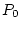 $P_0$