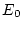 $E_0$