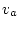 $v_a$