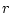 $r$