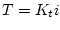 $T=K_ti$