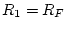$R_1=R_F$