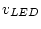 $v_{LED}$