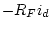 $-R_F i_d$